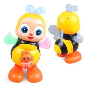 Brinquedo Infantil Abelha Dançarina Musical Com Luzes